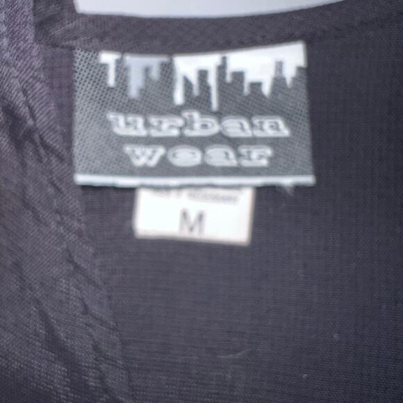 Urban Wear Womens Size M Mix Media Art to Wear GypsieGoth Stretchy Decor Button - Picture 7 of 8